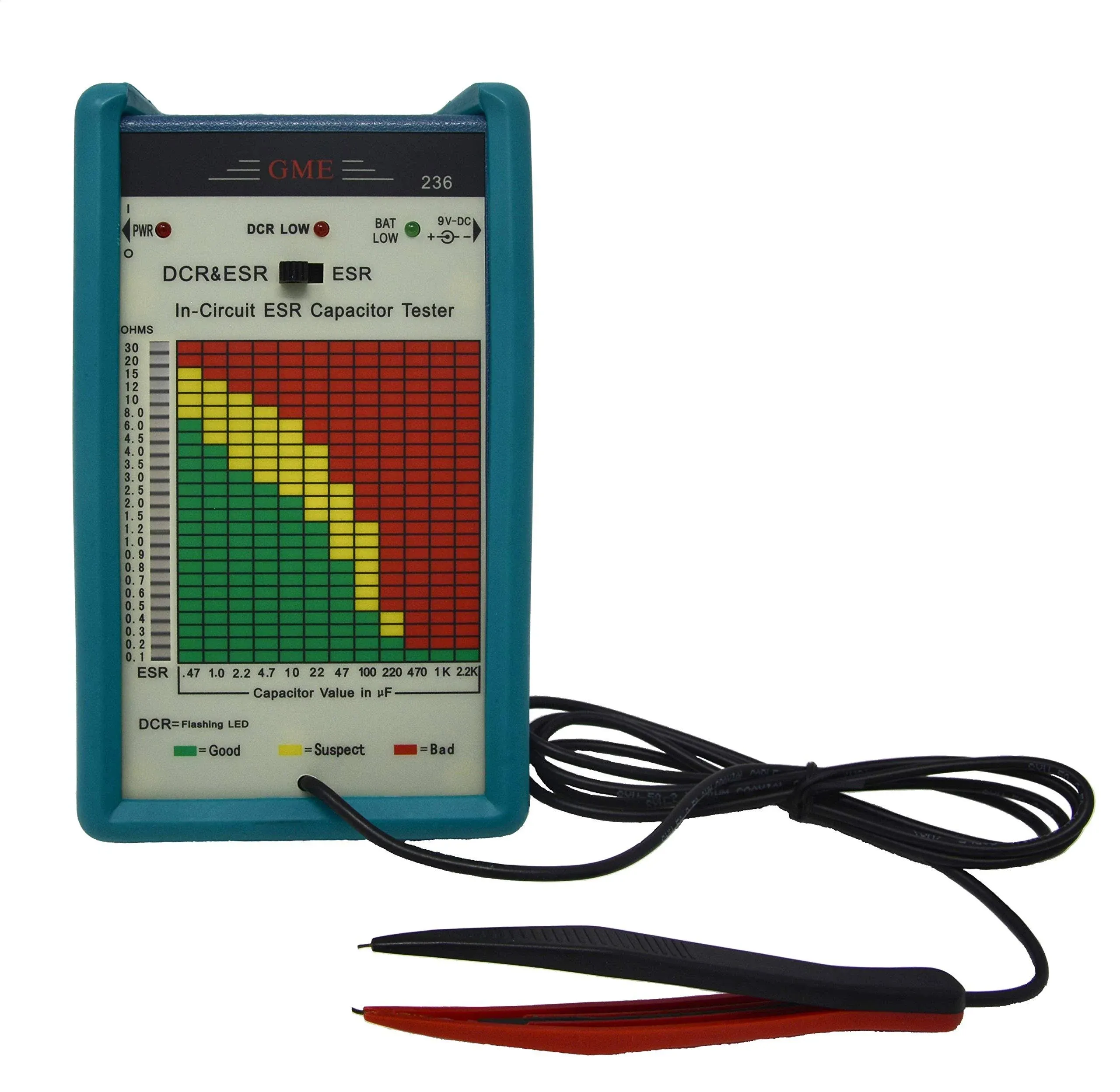 GME Technology 236 In-Circuit ESR Capacitor Tester