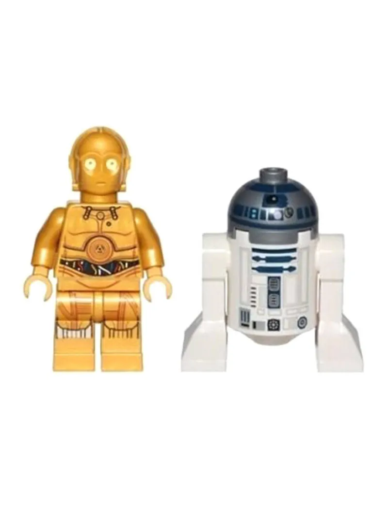 LEGO Star Wars Minifigure Droids - C-3PO and R2-D2 (75136)