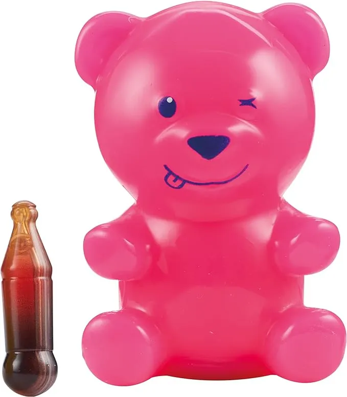 NEW Jiggly Pets Gummymals PINK Interactive Super Squishy Gummy Bear