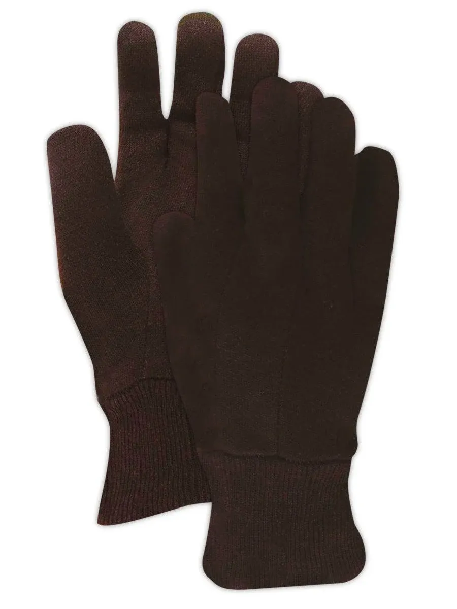 JerseyMaster T92 8 oz Clute Pattern Jersey Gloves, 12PK