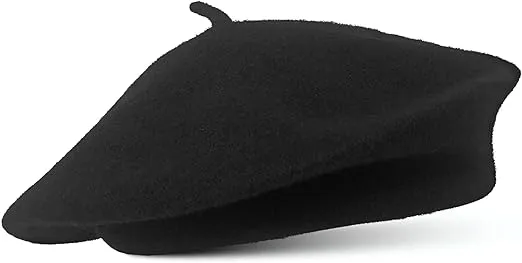 CHAPEAU TRIBE Classic Stretchable Wool French Beret