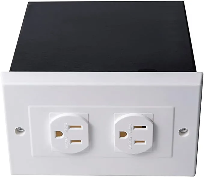 American Outlet Wall Safe Security Secret Hidden Box Covert Hidden Safe As The Socket In Plain Sight, Secures Jewelry, Valuables, Cash