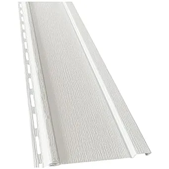 Polaris Board and Batten Vertical Vinyl Siding (1 Square) - Single 7 Inch - White Birch - Single Box