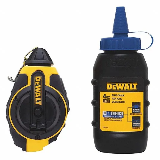 DeWalt DWHT47373L 3:1 Chalk Reel with Blue Chalk