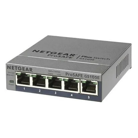 Netgear GS105E-200UKS Unmanaged Switch