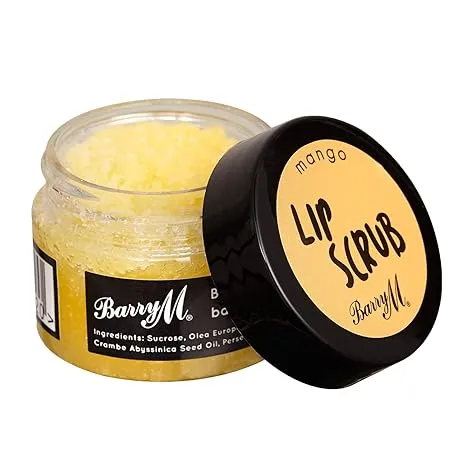 Barry M Cosmetics - Lip Scrub - Emolient Rich Sugar Scrub - Mango