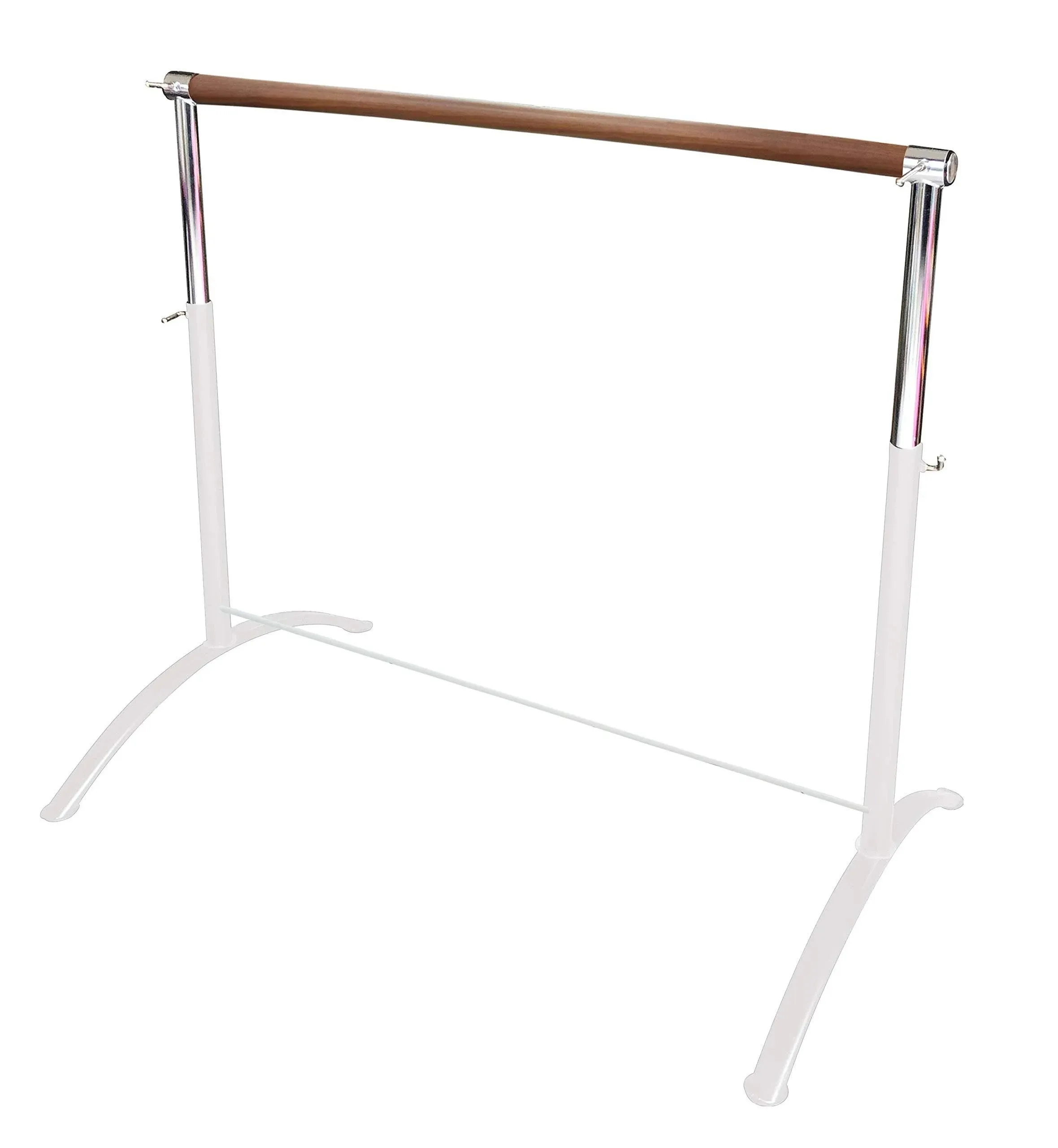 Single Bar Barre - Curved Legs WHITE COFFEE - SLEEPING BEAUTY series