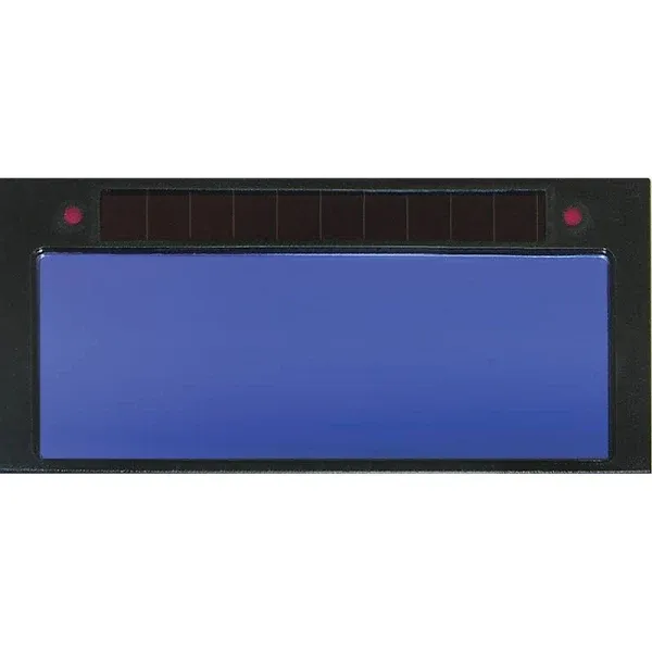 ArcOne S240 DUO Horizontal Single Auto-Darkening Filter for Welding, 2 x 4", Variable Shade, Grind Mode HD (Shade 11/12)