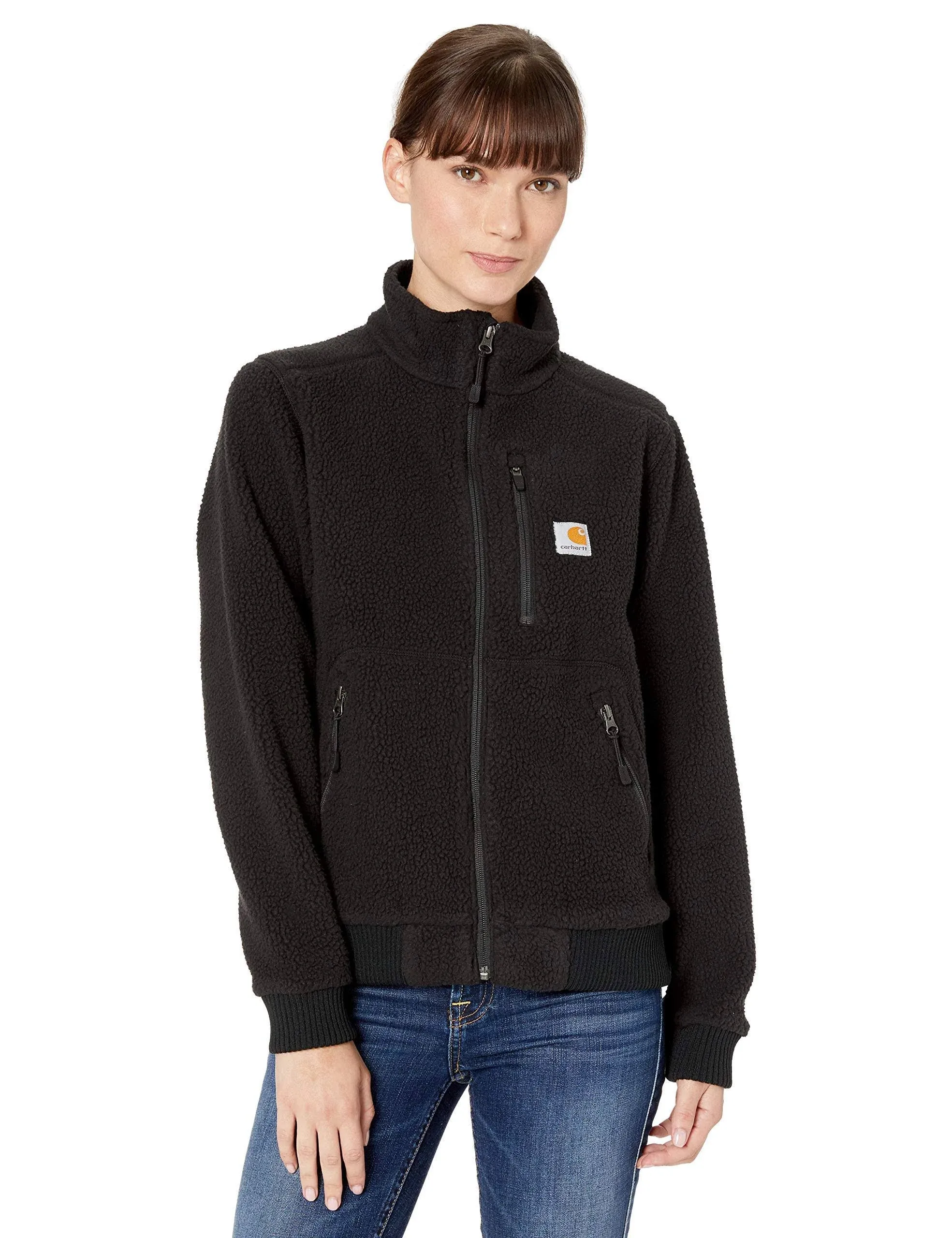 Carhartt High Pile Fleece Jacket, Women's Black