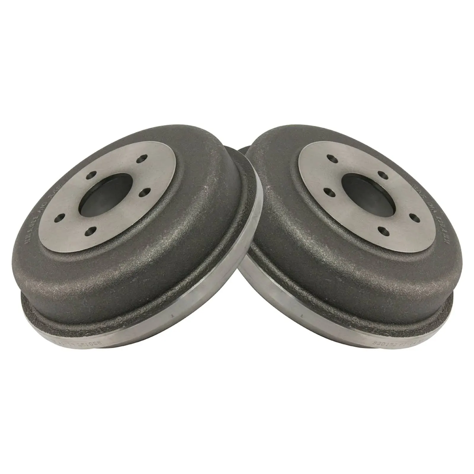 TRQ® BRA71026 - Rear Driver and Passenger Side Brake Drums