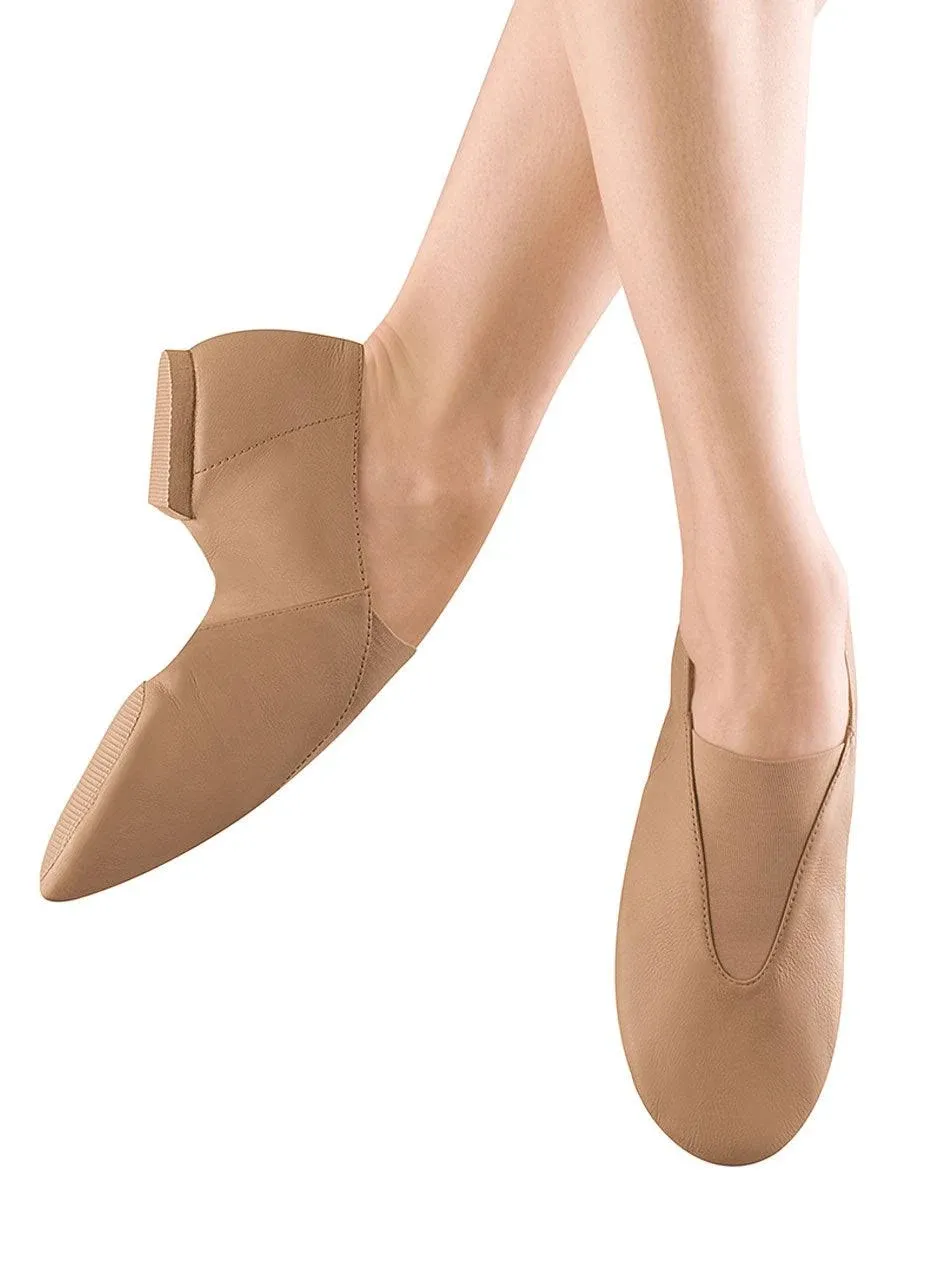 Bloch Dance Jazz Shoe for Girl's Bloch, Dance, Super Strong Elastic Slip On, High Durability, Superior Fit, Rubber Split Sole Leather, Flexibility