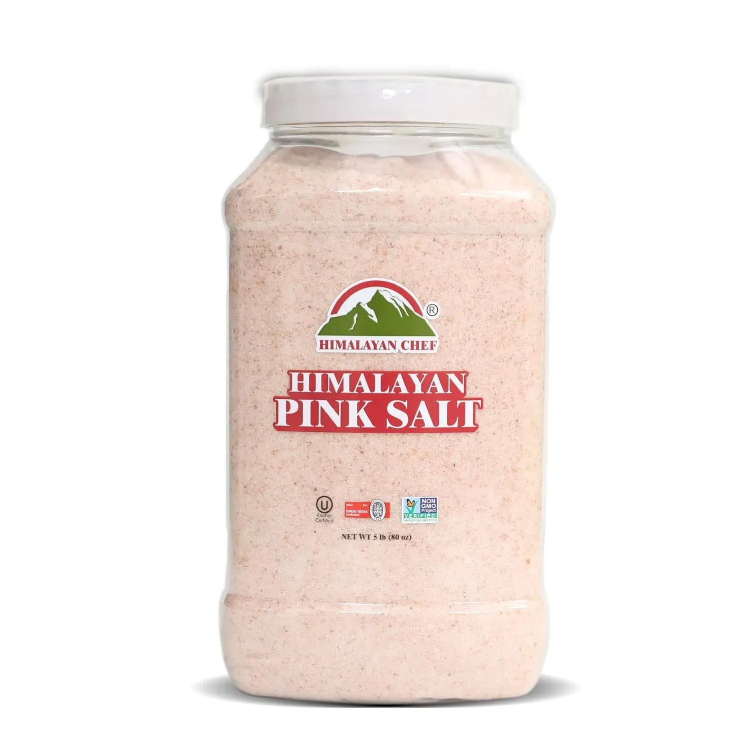 Himalayan Chef Pink Himalayan Salt, Fine-5lbs