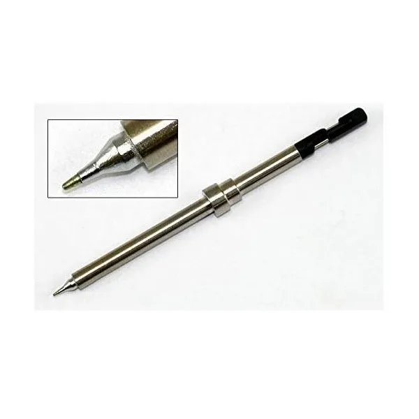 Hakko Solder Tip, Conical, R0.1 X 6Mm, Micro, FM-2032