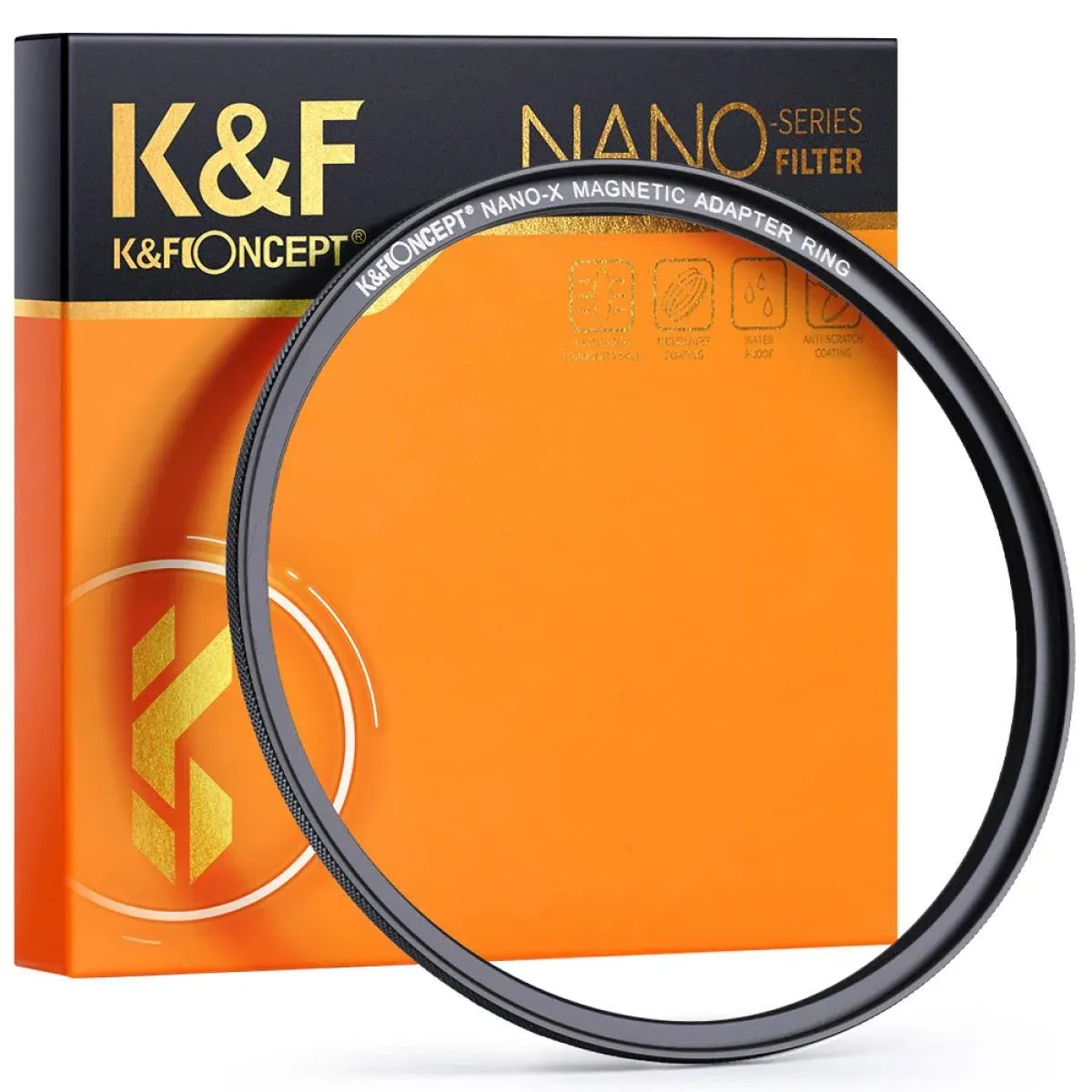 82Mm Adapter Ring  K&F Concept Magnetic