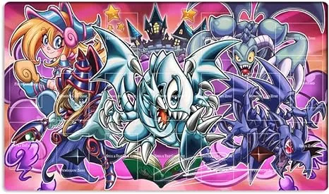 New Playmat Toon Dark Magician Girl TCG CCG Trading Card Game Mat Pad + Free Bag (ZD039-880-A)