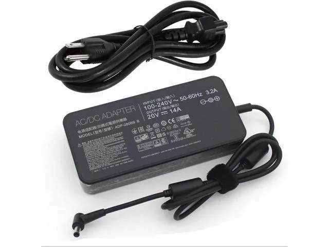 Fit For Asus Pg35v G703gi Gx701 Rog G703gx Adp-280Bb B Ac Adapter 20V 14A 280W Msi Ge75 Ge63 Raider Rgb 8Sf-233Ru Charger