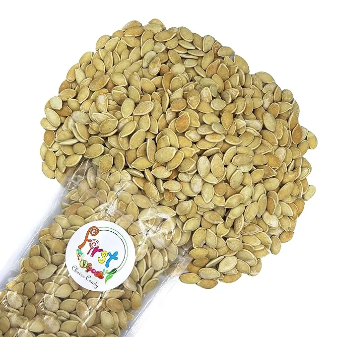 FirstChoiceCandy Roasted & Salted Pumpkin Seeds In Shell Squash Seed 5 LB