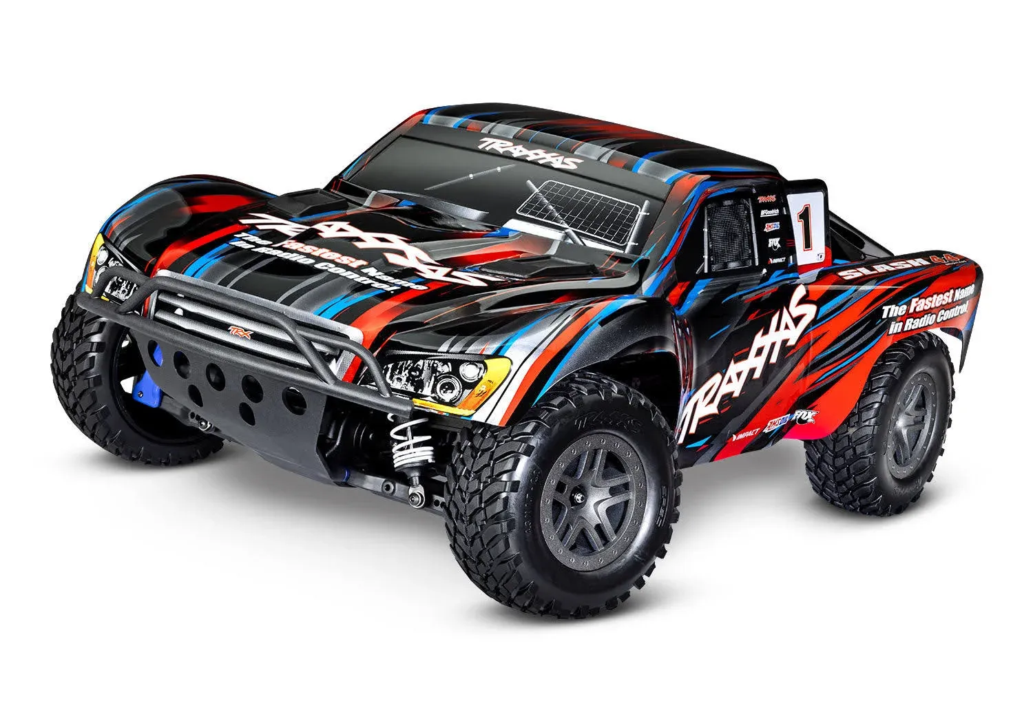 Traxxas Slash 4x4 RTR 1/10 BL-2s Brushless Short Course Truck Red