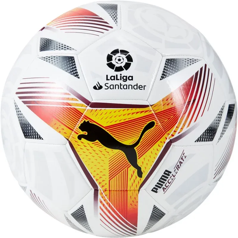 PUMA La Liga 1 Accelerate Q3 2021 Mini Soccer Ball White, 4 - Soccer Equipment at Academy Sports