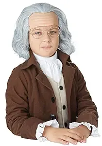 Child Benjamin Franklin Wig - ST Silver