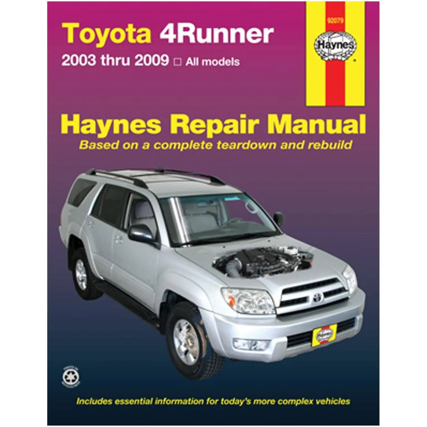 Repair Manual Haynes 92079 fits 2003 Toyota 4Runner