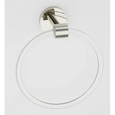 Alno Contemporary Acrylic Towel Ring A7240