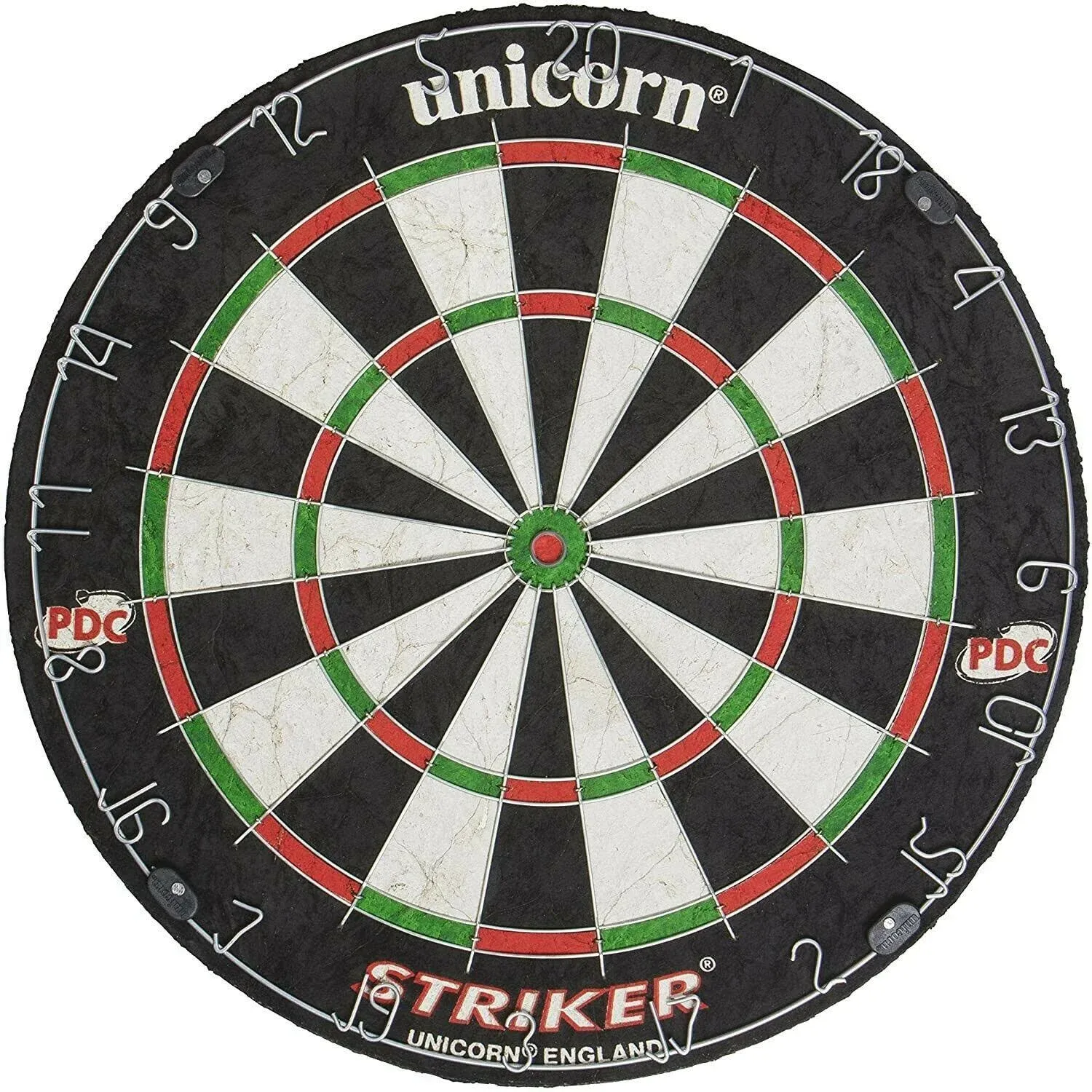 Unicorn Striker Tournament size, Competition-Quality Bristle Dartboard with ...