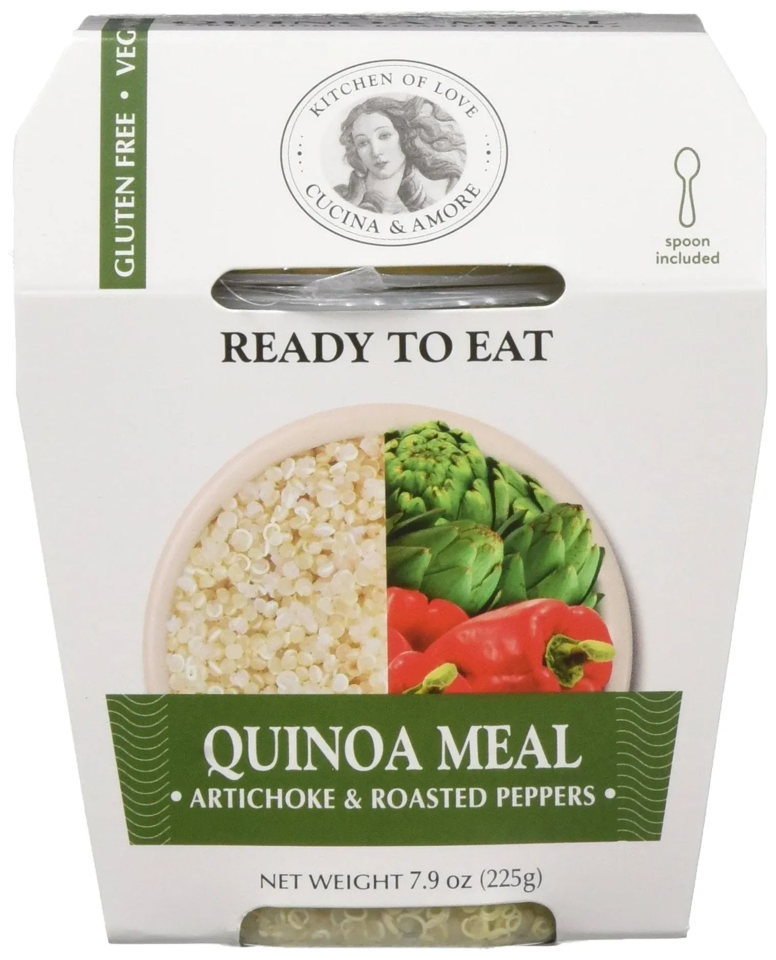 Kitchen & Love Artichoke & Roasted Pepper Quinoa Quick Meal