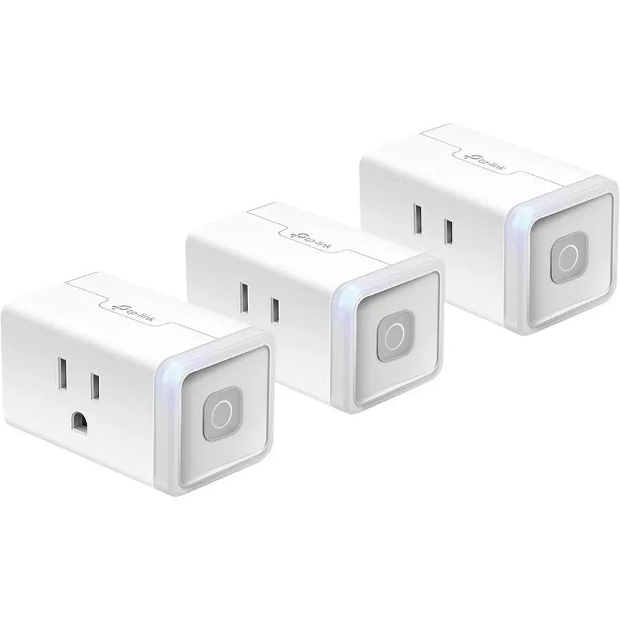 Kasa Smart Plug HS103P3, Smart Home Wi-Fi Outlet Works with Alexa, Echo, Google Home & IFTTT, No Hub Required, Remote Control,15 Amp,UL Certified, 3-Pack , White