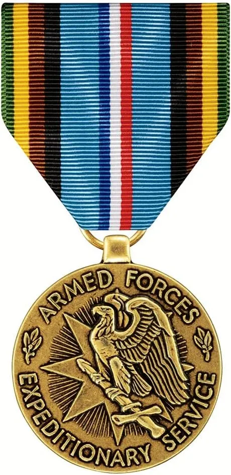 MEDALS OF AMERICA EST. 1976 Armed Forces Expeditionary (AFEM) Medal Full Size