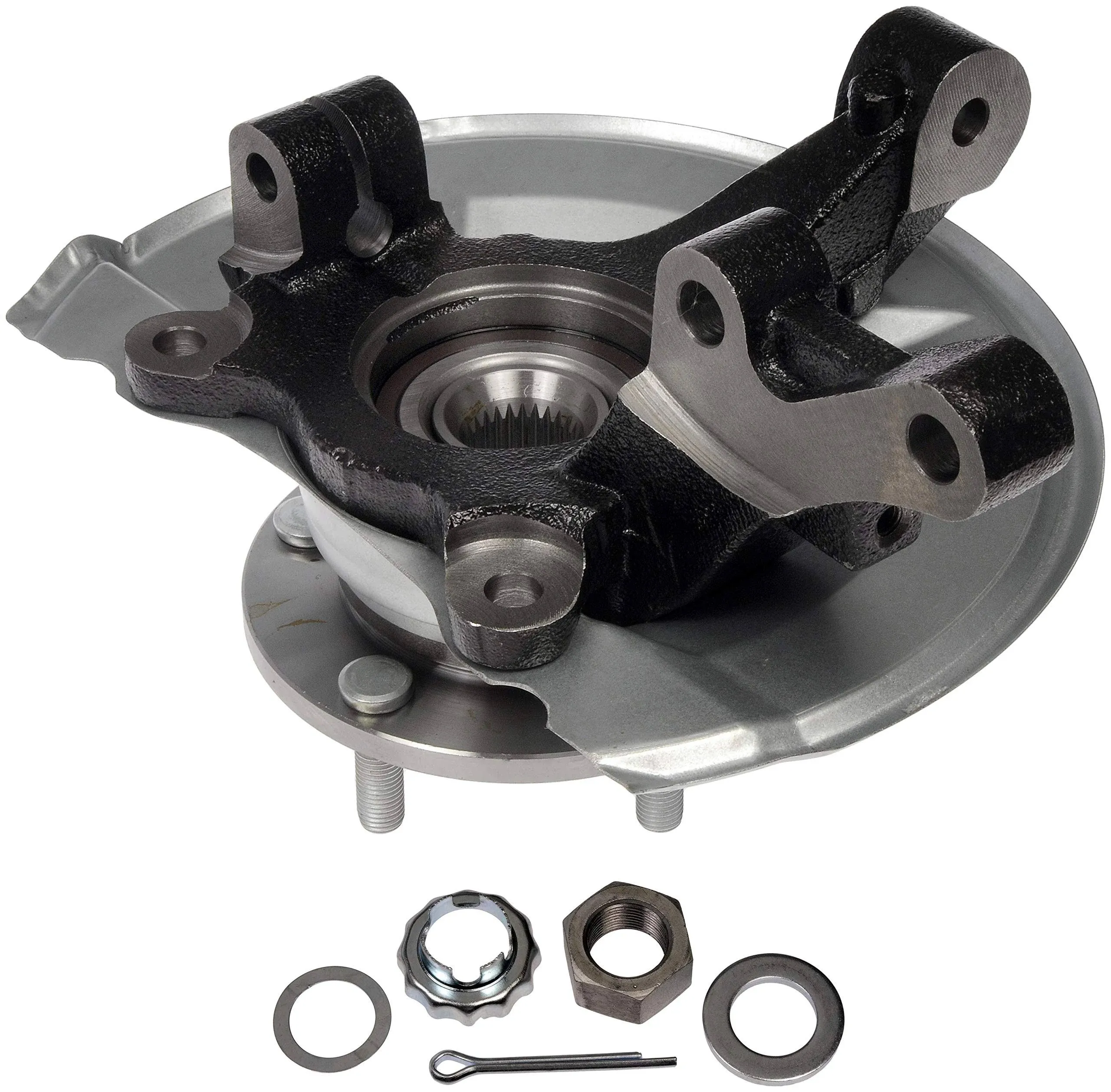 DRIVESTAR 698-429 Steering Knuckle Wheel Hub Assembly Front Left Side for Toyota Sienna 2004-2010 3.5L V6 AWD