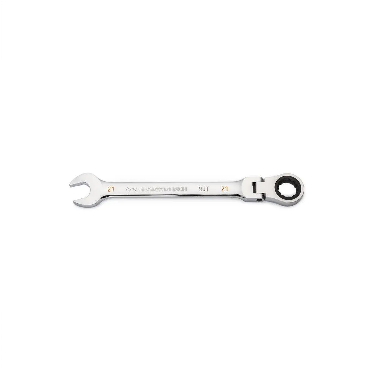 GearWrench 21mm 90T 12 Point Flex Head Ratcheting Combination Wrench - 86721