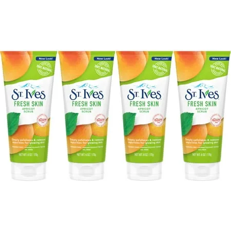 St. Ives Face Scrub Apricot 6 oz (Pack of 12)