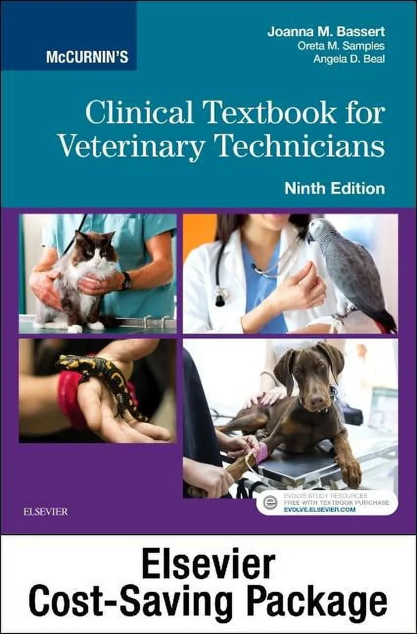 McCurnin's Clinical Textbook for Veterinary Technicians - Textbook and Workbook ...