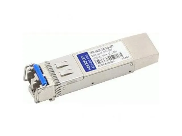 AddOn Aruba Networks SFP-10GE-LR-AU Compatible TAA Compliant 10GBase-LR SFP+ Transceiver (SMF, 1310nm, 10km, LC, DOM)