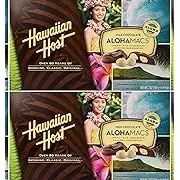 Hawaiian Host Aloha Macs Milk Chocolate Macadamia Nuts (7 Ounce Box, 14 Pieces) (2 Boxes)