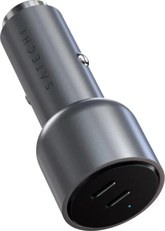 SATECHI 40W USB Type-C Dual-Port PD Car Charger