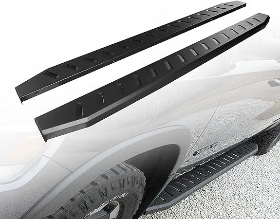 ONINE 6 Inch Black Running Boards Custom Fit 2019-2024 Chevy Silverado/Gmc Si...