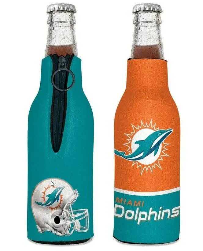 WinCraft 3208523075 NFL Miami Dolphins Bottle Cooler