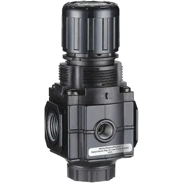 Speedaire 4Zm14 Air Regulator,1/4 In. Npt,80 Cfm,300 Psi