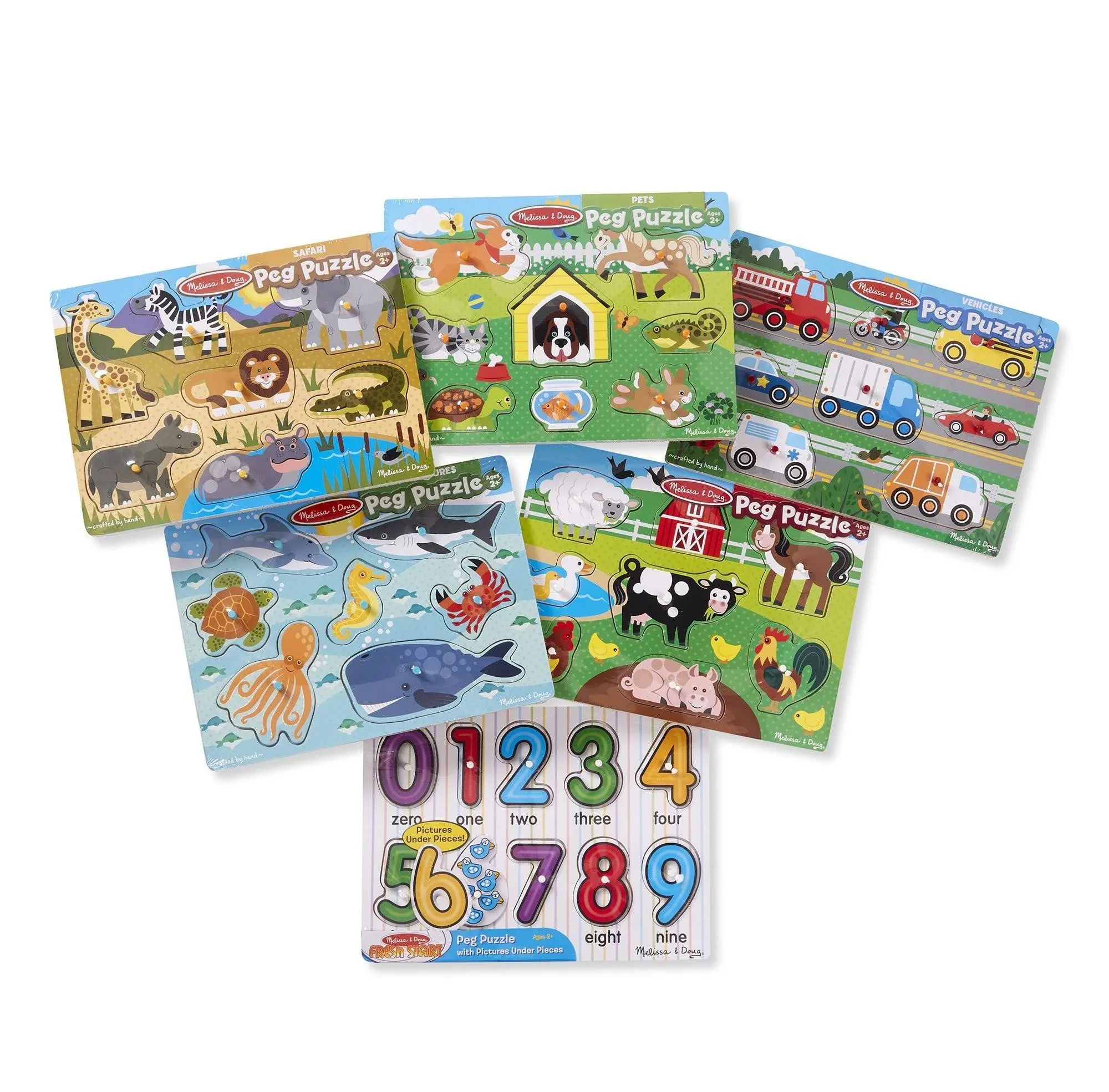 Melissa & Doug® Peg Puzzle Set