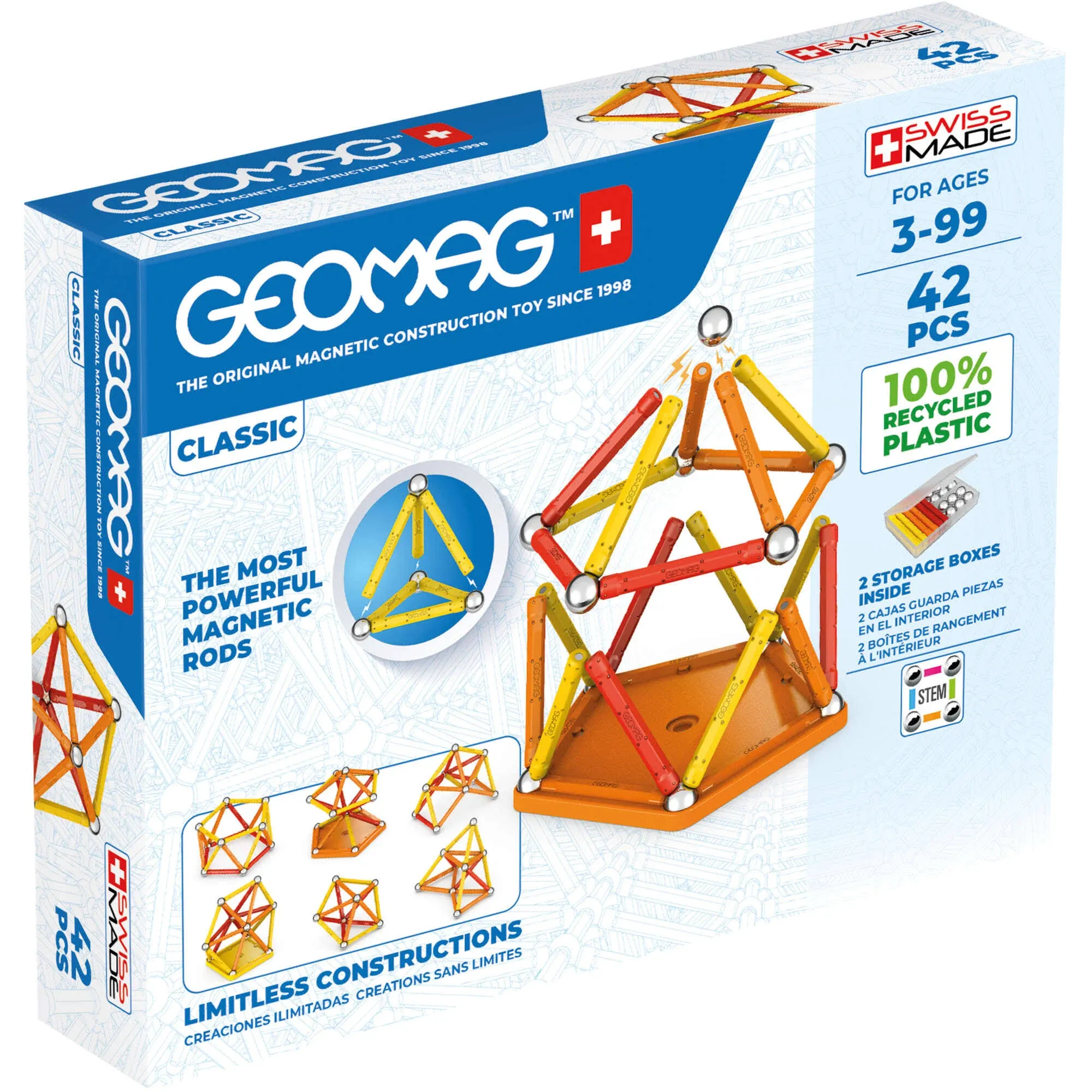 Geomag Classic Recycled 42 pcs