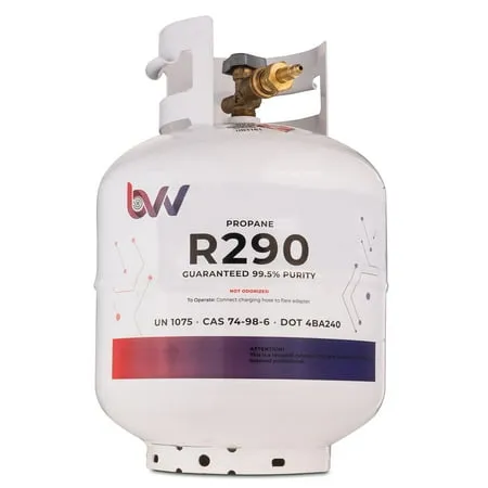 BVV 20LB High Purity USA PROPANE R290 - 99.5% Guaranteed