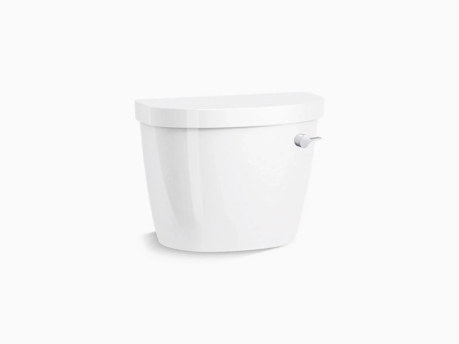 Kohler 31615-RA-0 Cimarron 1.28 GPF Toilet Tank with Right-Hand Trip Lever - White