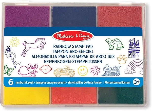 Melissa & Doug Rainbow Stamp Pad