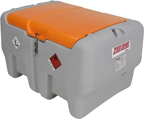 ZEELINE BY MILTON Portable Diesel Tank, 116-Gallon Capacity, Diesel Fueling Station with 12V Electric Transfer Pump