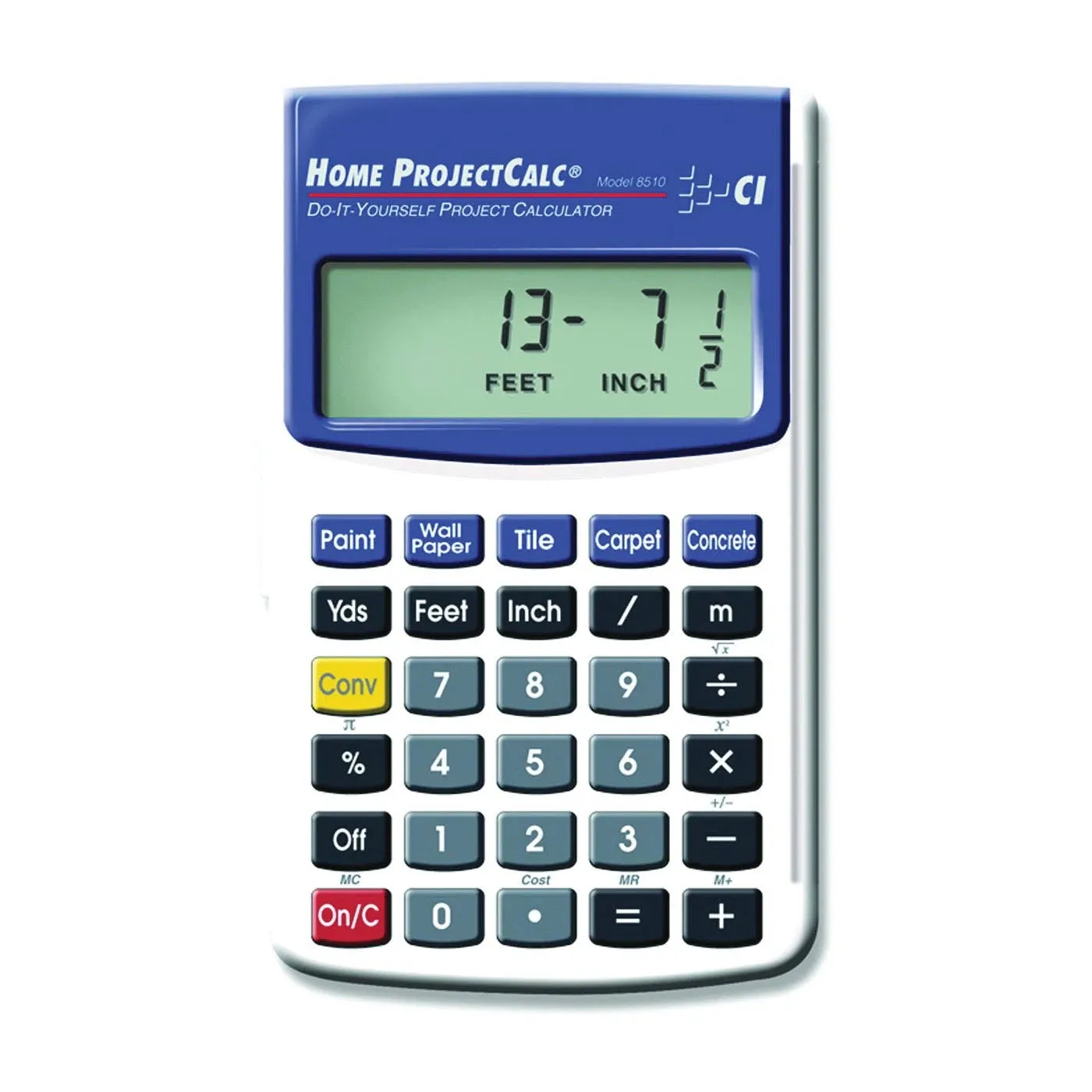 Calculated Industries 8510 Calculator Home Project