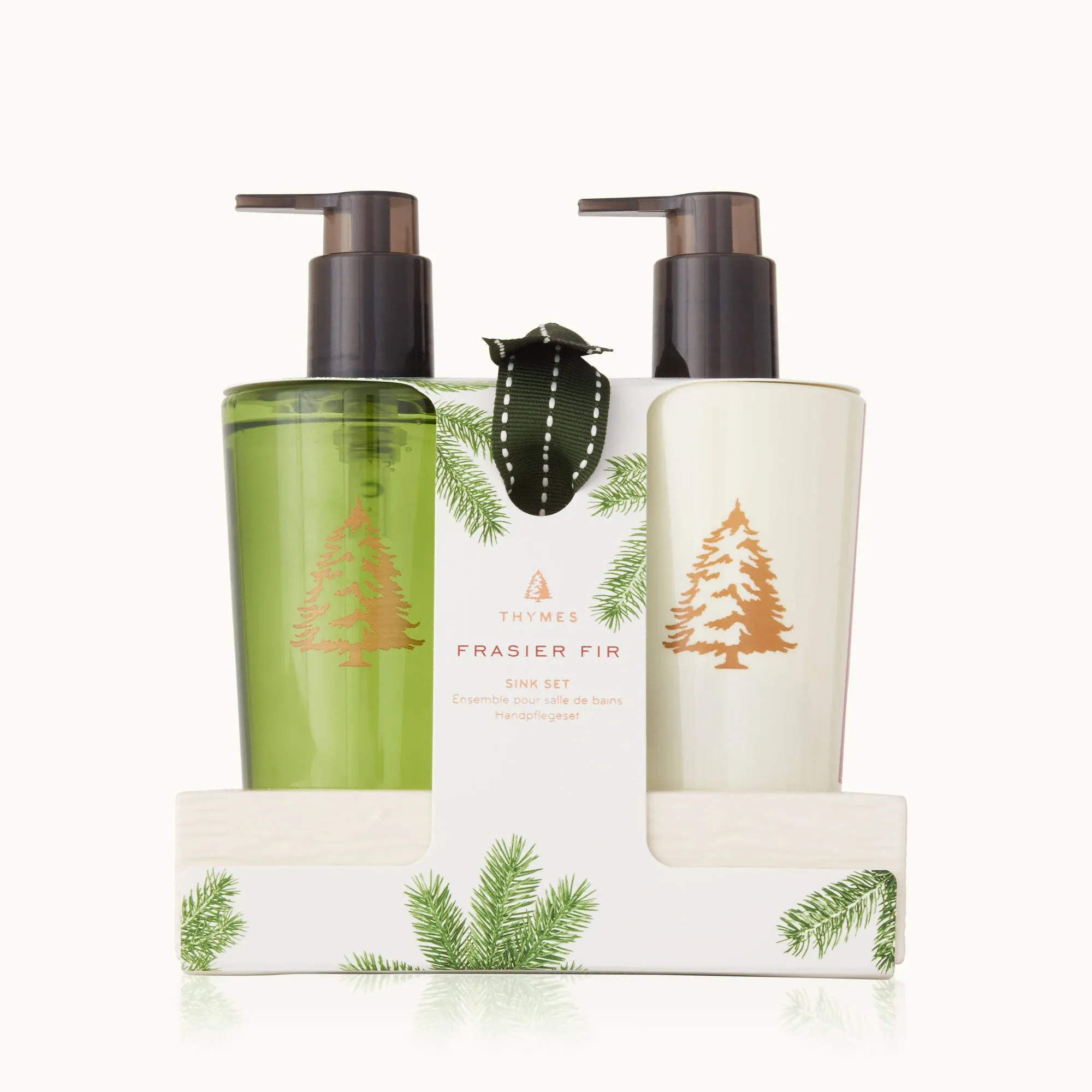 Thymes Frasier Fir Sink Set Hand Lotion and Wash - 8.25 oz 8.2 set