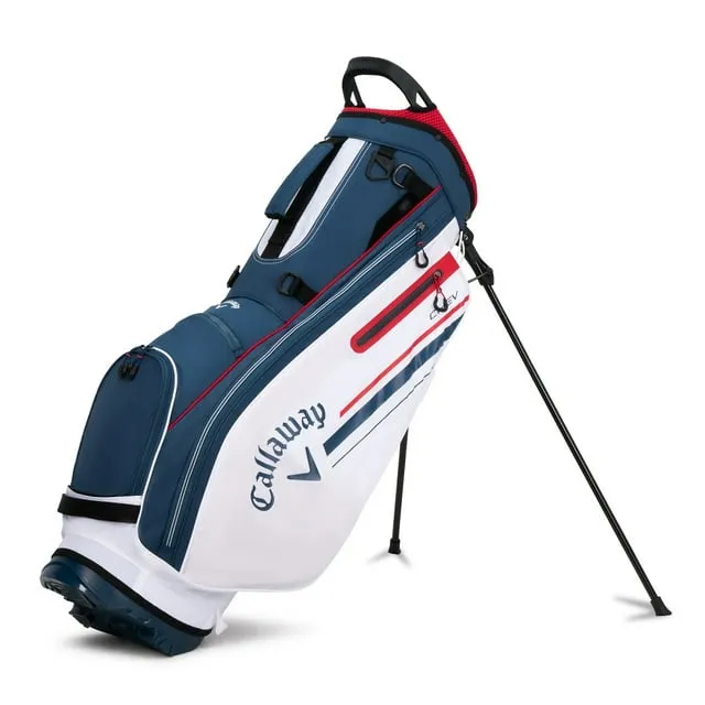 Callaway 2023 Chev Golf Stand Bag-Navy White Red