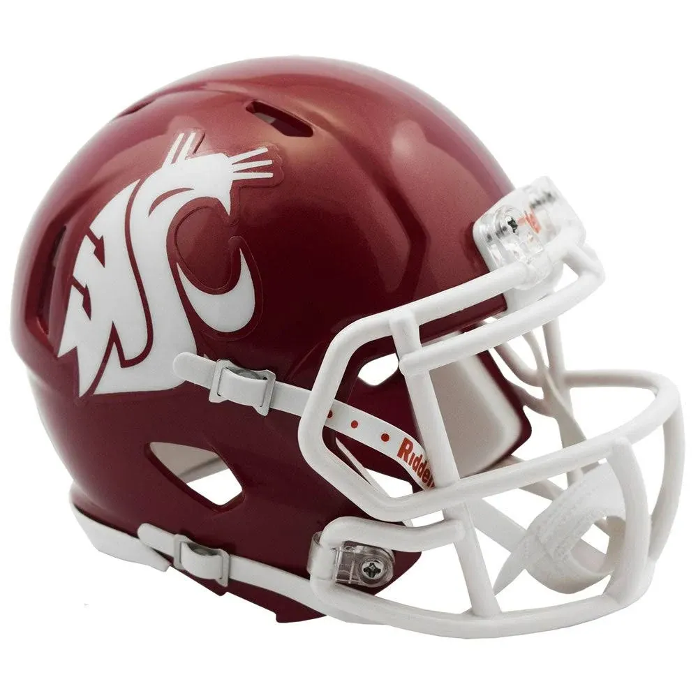 Washington State Cougars NCAA Mini SPEED Helmet by Riddell - Buy at KHC Sports